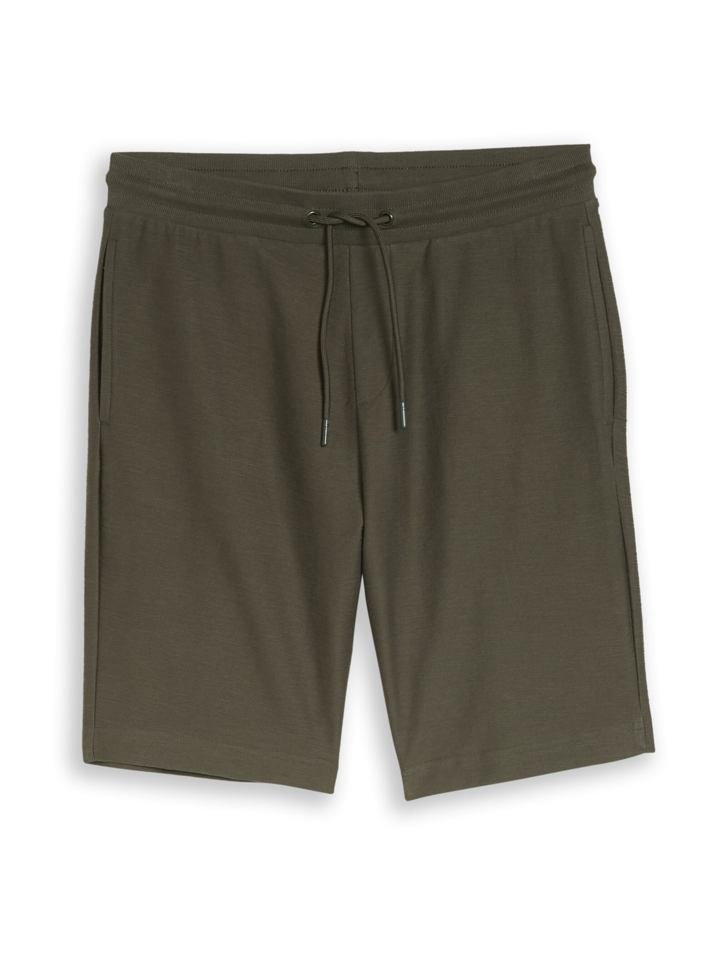 TOM TAILOR Loosefit Shorts in Grün: Vorderseite