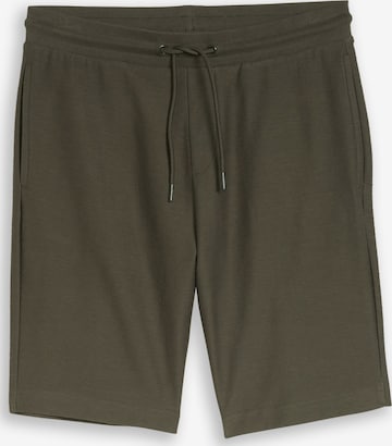 TOM TAILOR Loosefit Shorts in Grün: Vorderseite