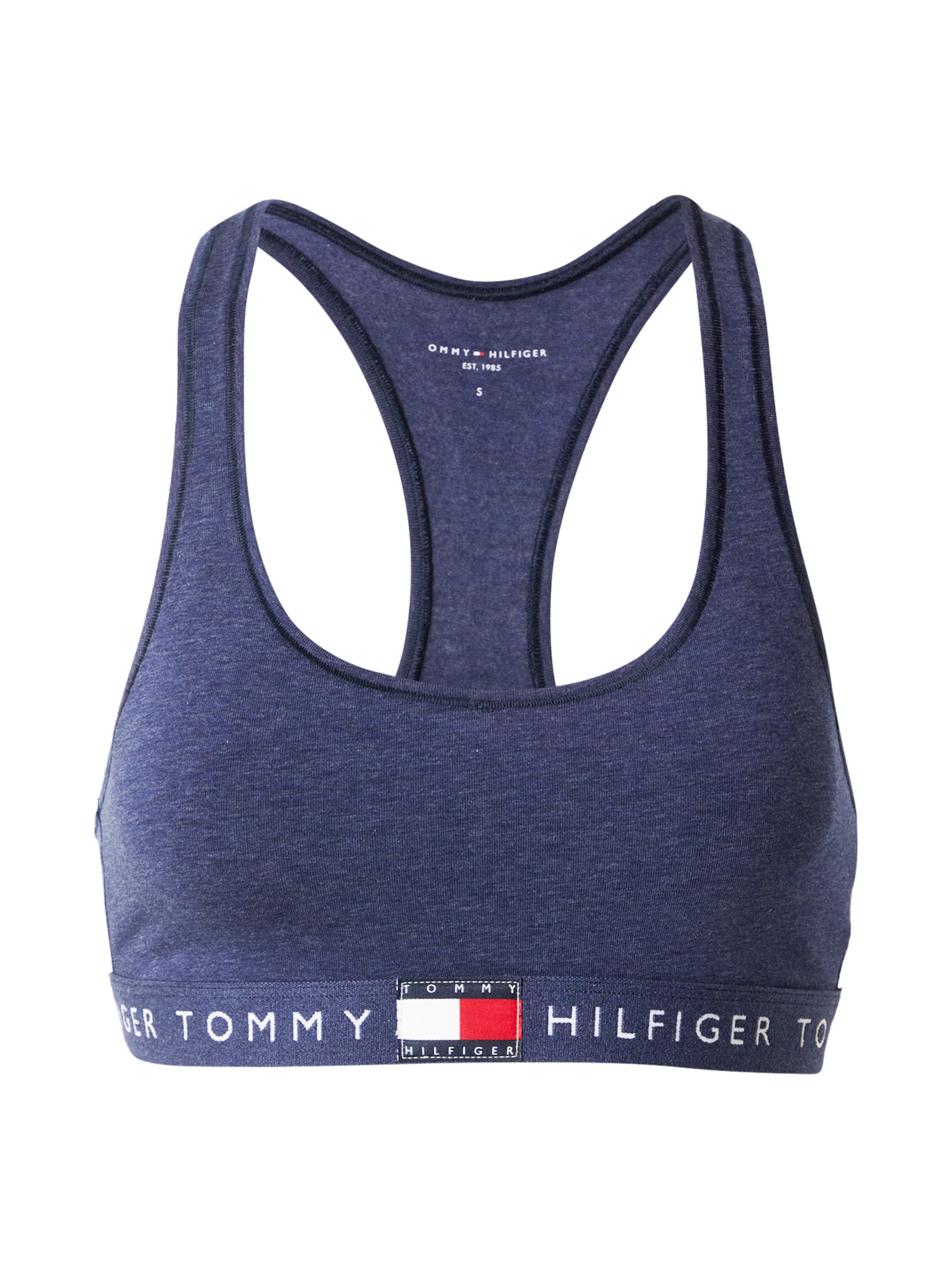 Tommy Hilfiger Underwear Bralette Bra in Blue: front