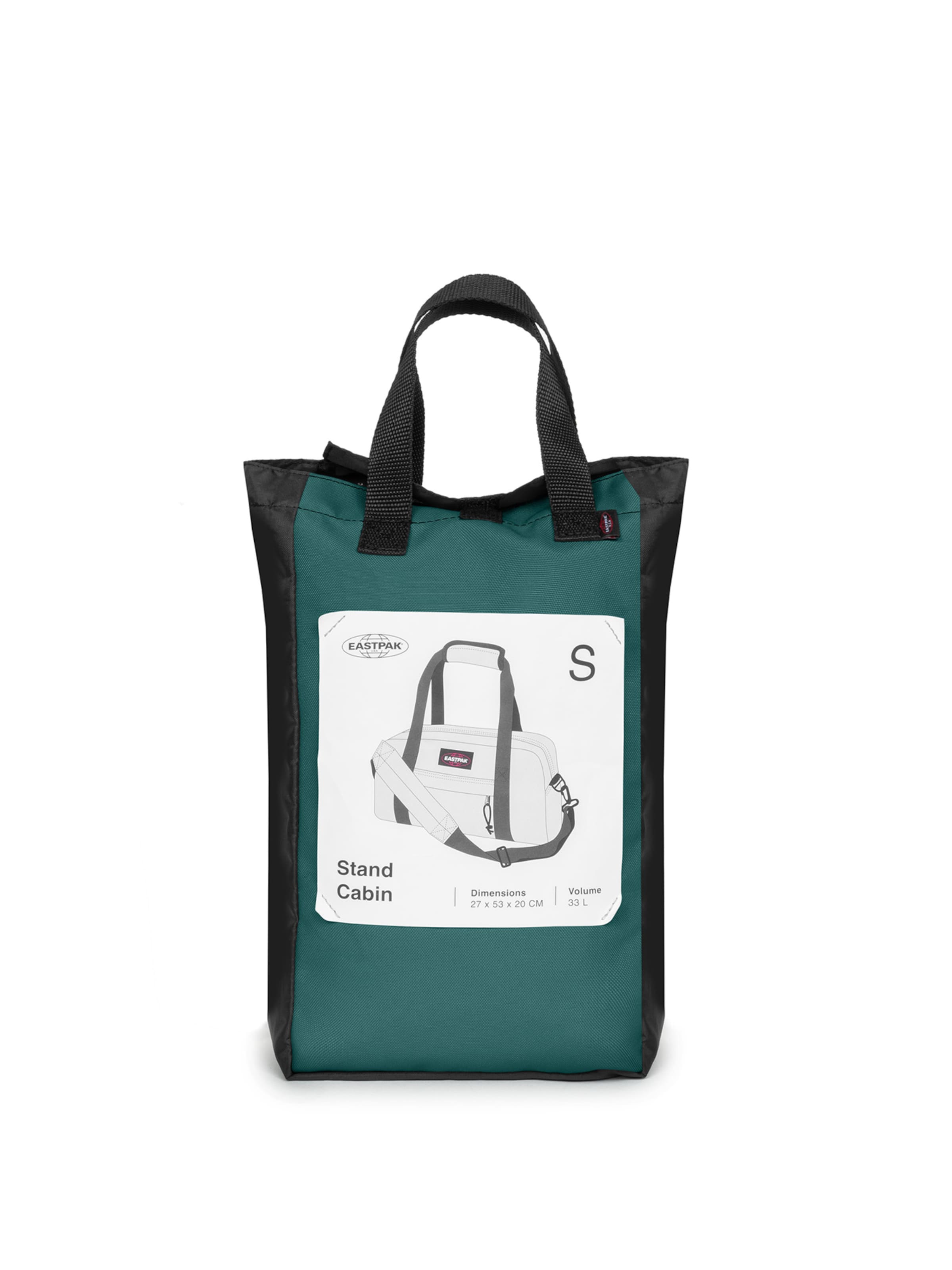 EASTPAK Weekend bag 'Stand Cabin' i grön