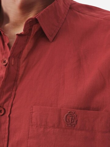 Giesto - Regular Fit Camisa em vermelho