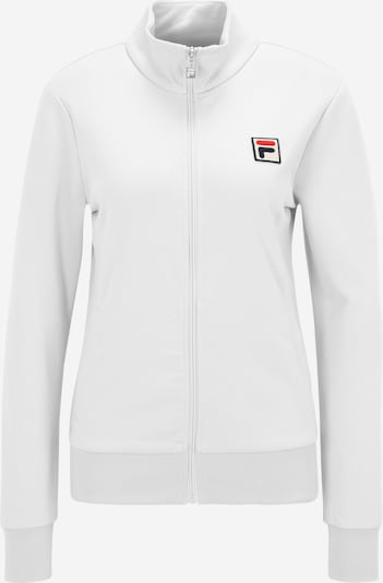 FILA Sweatjacka 'LUBNA' i marinblå / blodröd / off-white, Produktvy