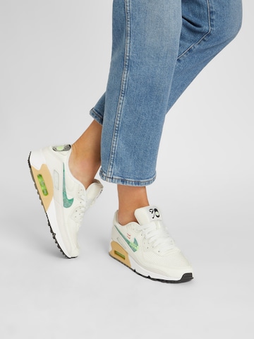 balts Nike Sportswear Zemie brīvā laika apavi 'AIR MAX 90 SE': no priekšpuses