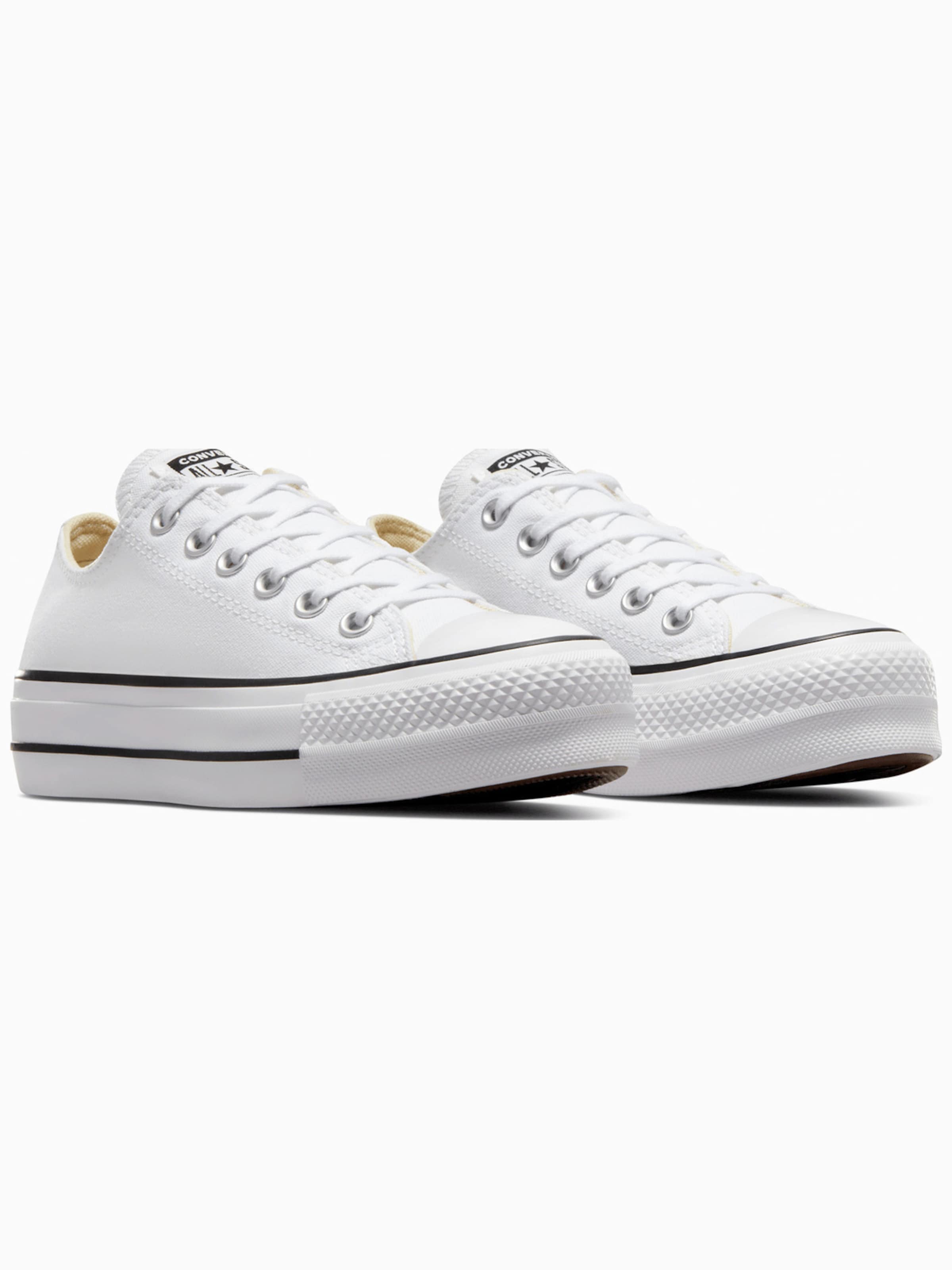 CONVERSE - Zapatillas deportivas bajas 'Converse Chuck Taylor All Star Lift Ox' en blanco