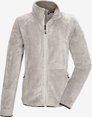 KILLTEC Fleece Jacket in Grey: front