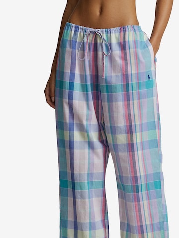 Polo Ralph Lauren Pyjamabroek ' PJ Pants - Romantic Madras ' in Gemengde kleuren: voorkant