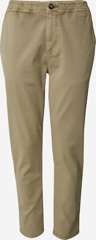 DAN FOX APPAREL Regular Pants in Green: front