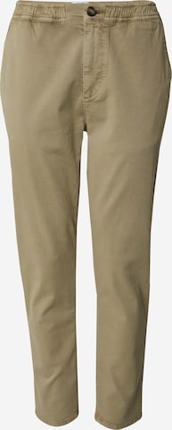 DAN FOX APPAREL Normalny krój Spodnie w kolorze zielony: przód