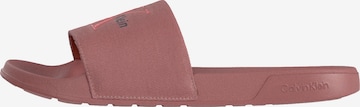 Calvin Klein Pantolette 'ESS' in Pink: Vorderseite