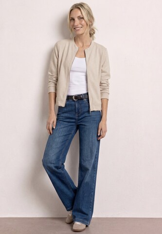 STREET ONE Knit Cardigan in Beige