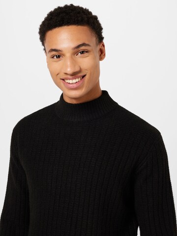 ABOUT YOU Pullover 'Vincent ' in Schwarz