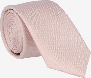 WILLEN Krawatte 'Tupfen' in Pink: Vorderseite