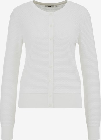 WE FashionKardigan - bijela boja: prednji dio