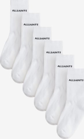 Chaussettes smALLSAINTS en blanc : devant