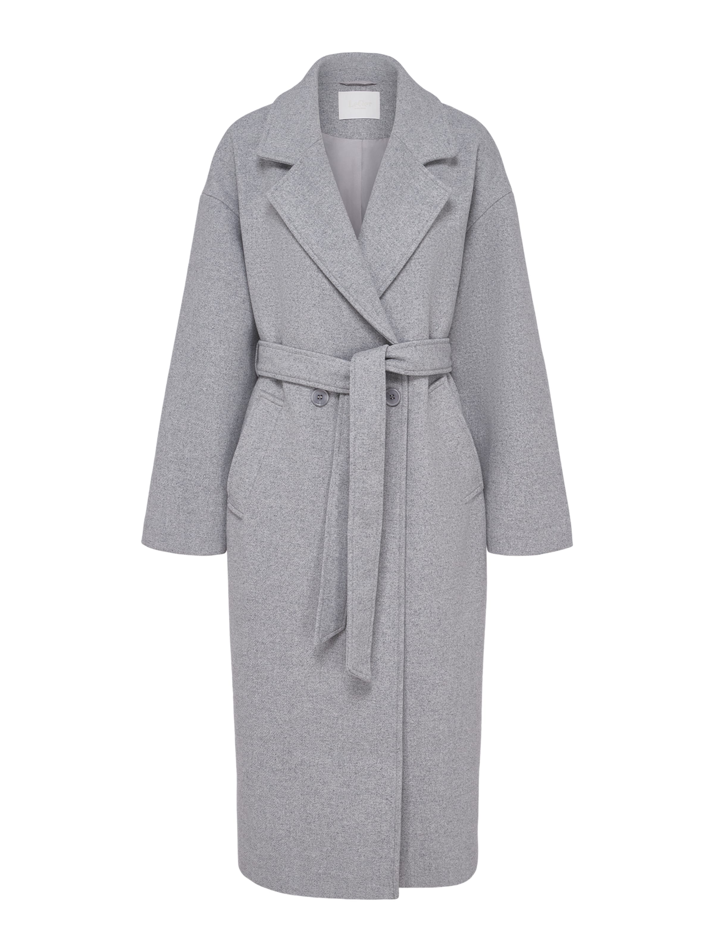 Manteau mi-saison 'Betty' LeGer by Lena Gercke en gris : devant