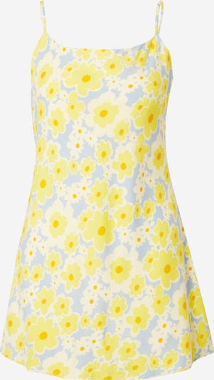 RVCA Letní šaty 'MACARTHUR' - chladná modrá / žlutá / oranžová / offwhite, Produkt