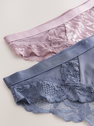Slip 'Spitzenbesatz' Next en bleu