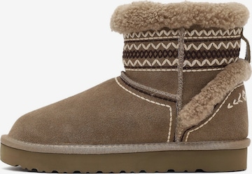 Boots Derimod en beige : devant