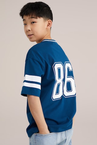 WE Fashion Shirt in Blauw