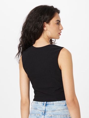 River Island Top in Schwarz