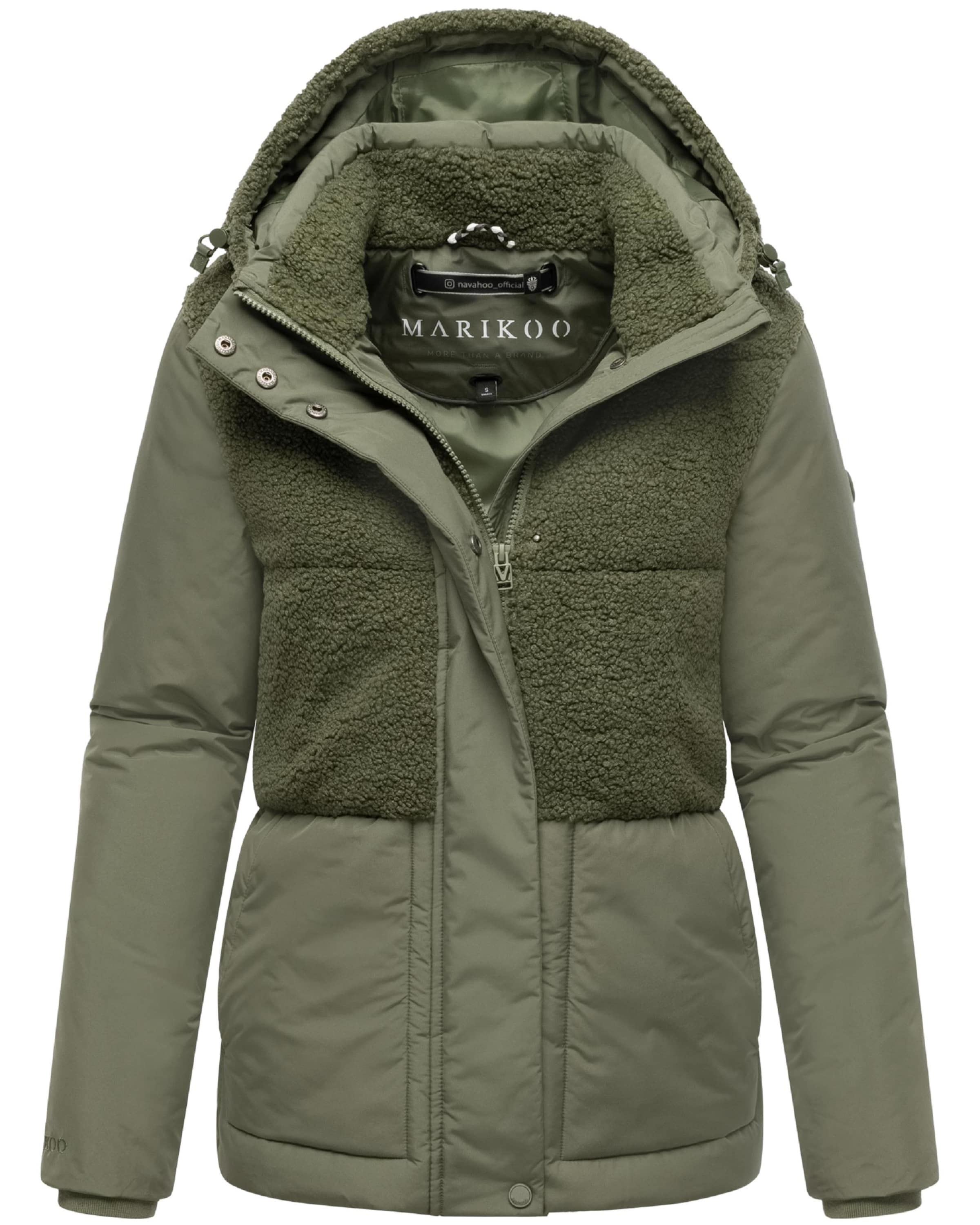 MARIKOO Χειμερινό μπουφάν 'Sheeta 16' σε πράσινο
