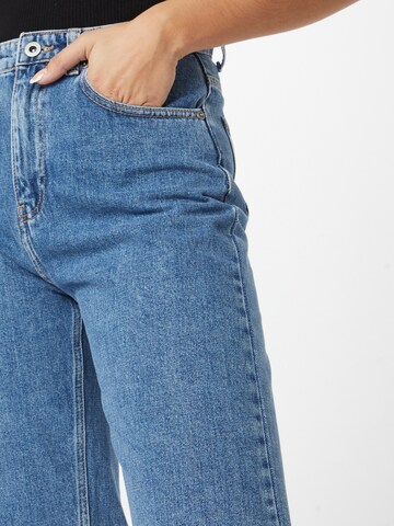 Dorothy Perkins Wide Leg Jeans 'Hemp' in Blau