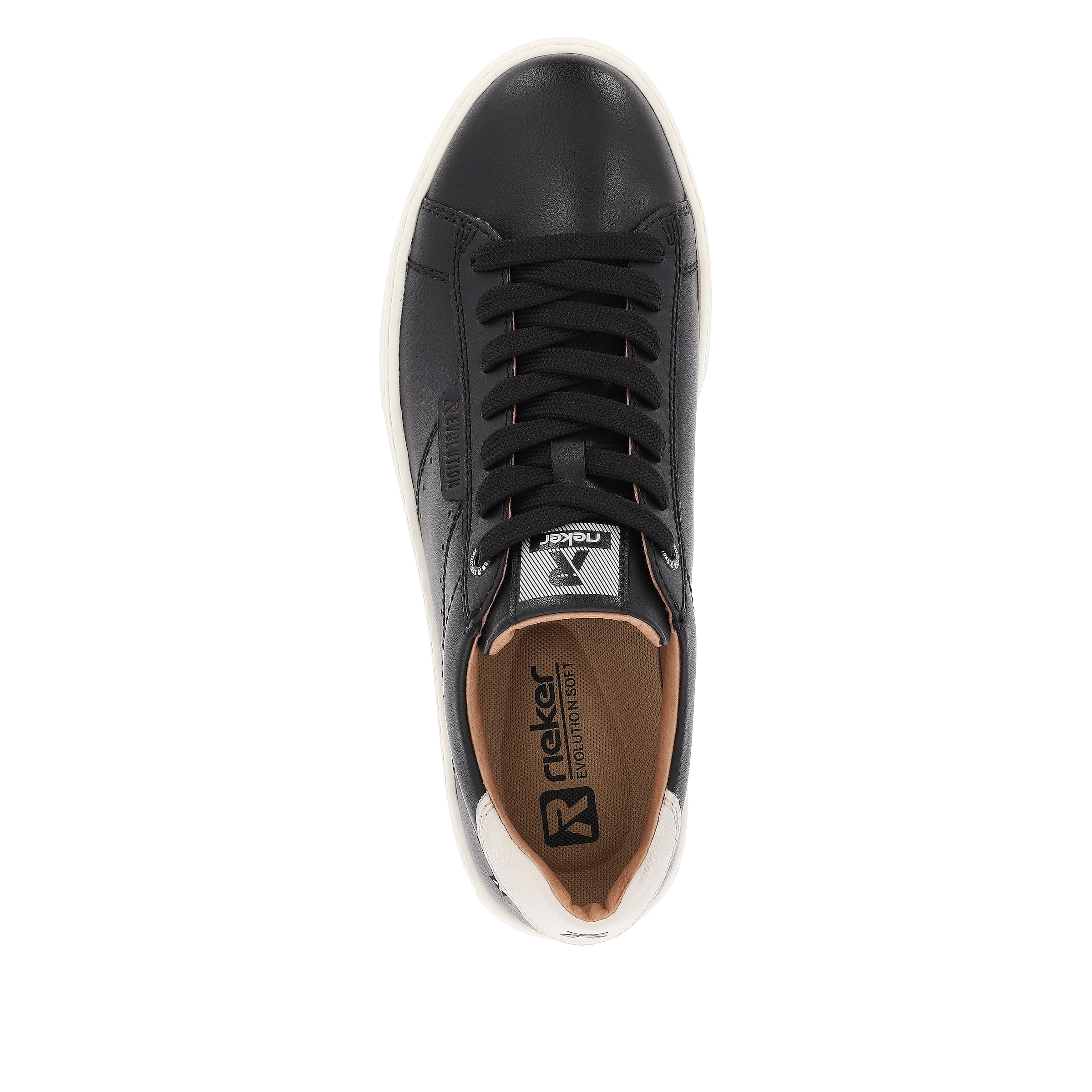 Rieker Sport Sneaker in Schwarz