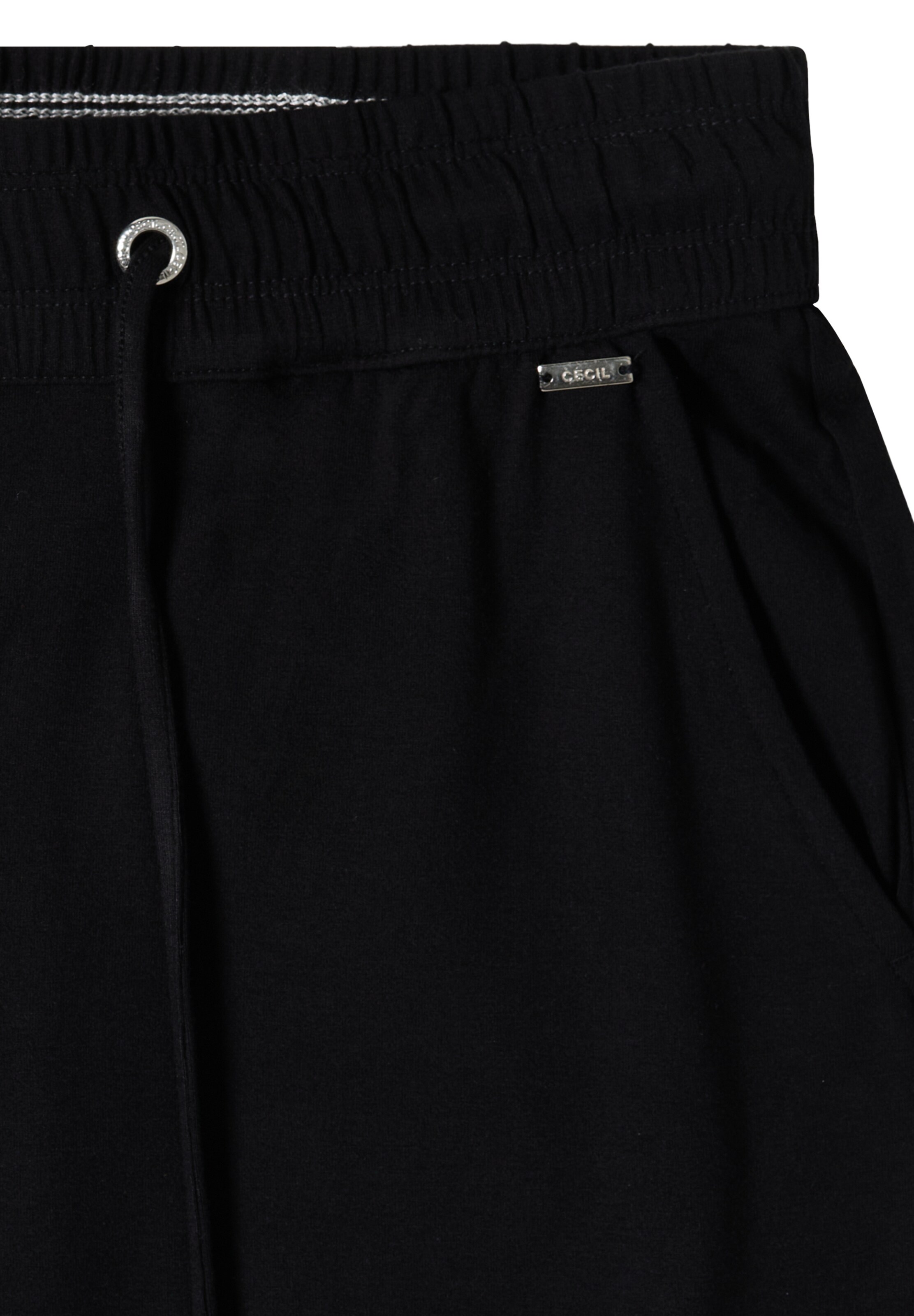 CECIL Regular Hose in Schwarz