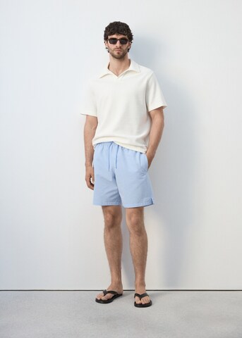MANGO MAN Badeshorts 'Seer' in Blau