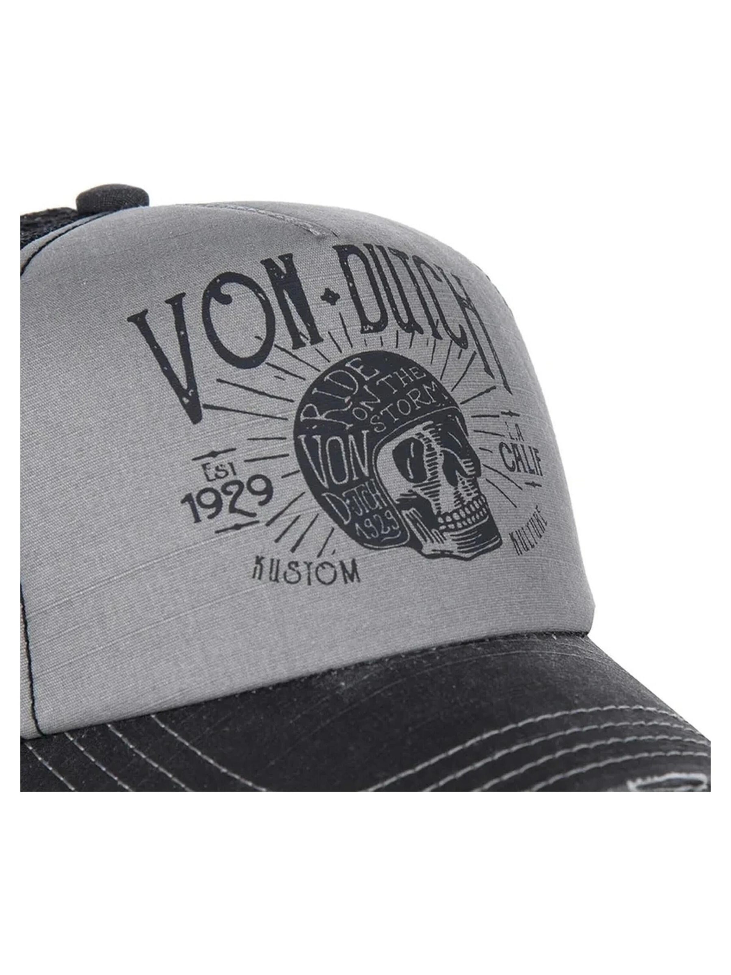 Von Dutch Kšiltovka – šedá