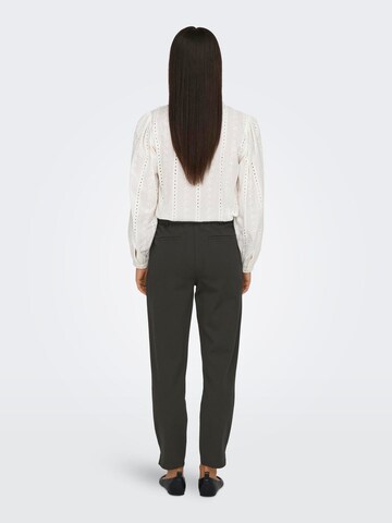 JDY Tapered Chino trousers 'JDYNEW PRETTY' in Brown