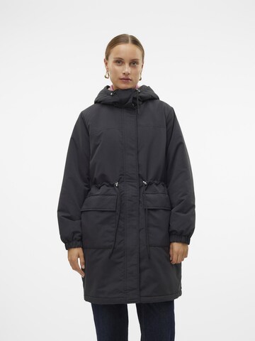VERO MODA Tussenmantel in Zwart: voorkant