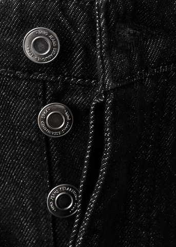 MANGO Loose fit Jeans 'Sandra' in Black