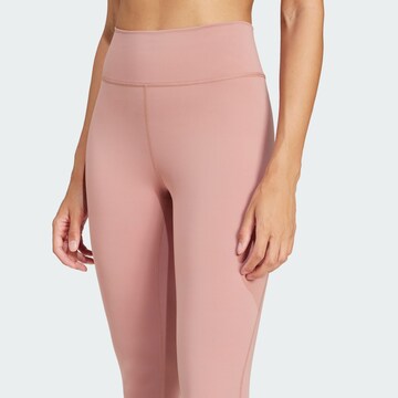 ADIDAS PERFORMANCE Skinny Sporthose 'All Me Essentials' in Pink