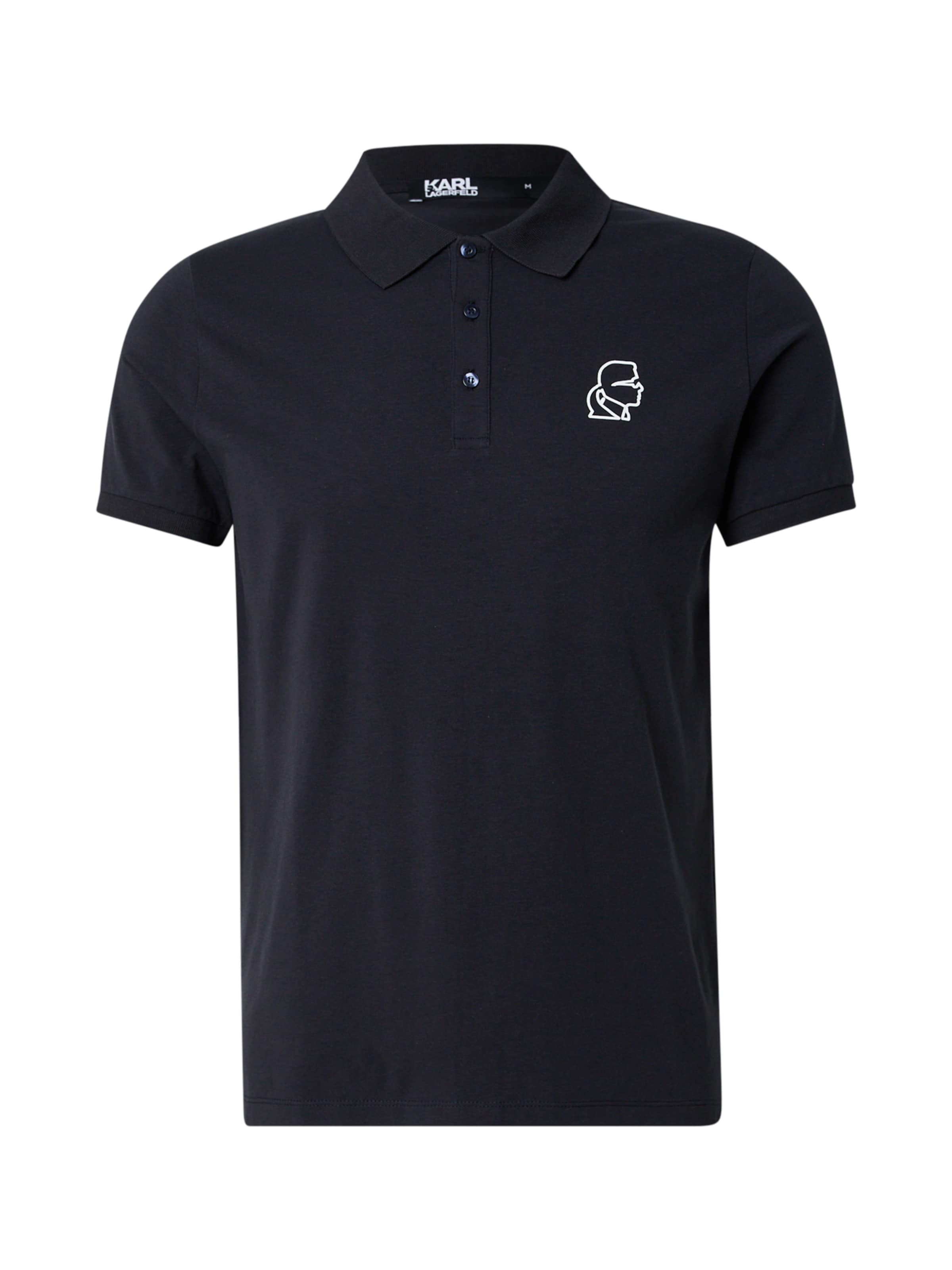 Karl Lagerfeld Μπλουζάκι σε μπλε: μπροστά