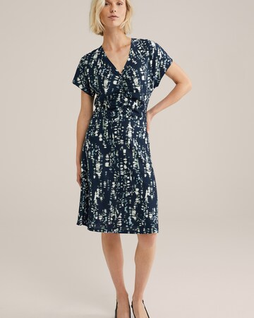 WE Fashion Jurk in Blauw: voorkant