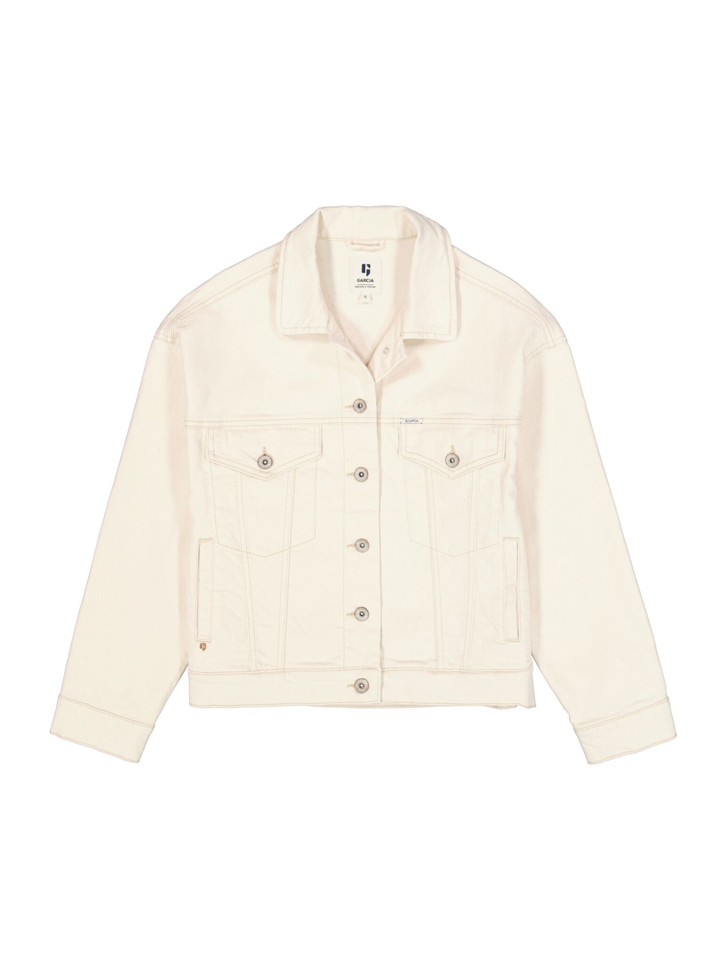 GARCIA Jacke in Weiß: Vorderseite
