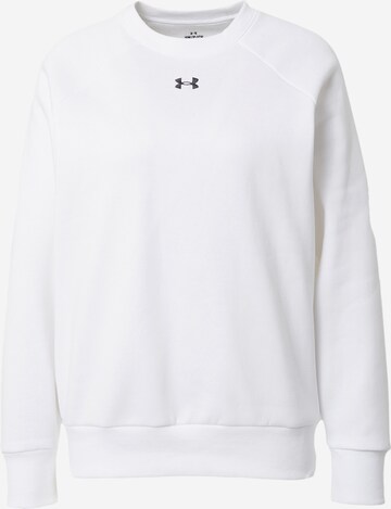 UNDER ARMOUR Sportsweatshirt 'Rival' i hvid: forside