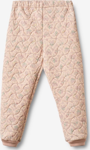 Tapered Pantaloni funzionali 'Alex' di WHEAT in arancione: frontale