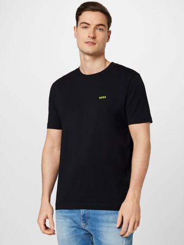 BOSS Green Shirt in Black: front