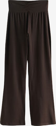 NextFlared/zvonoliki kroj Hlače - smeđa boja: prednji dio