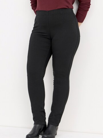 Cellbes of Sweden Slim fit Jeggings in Black: front