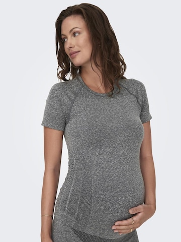 Only Maternity Functioneel shirt in Grijs