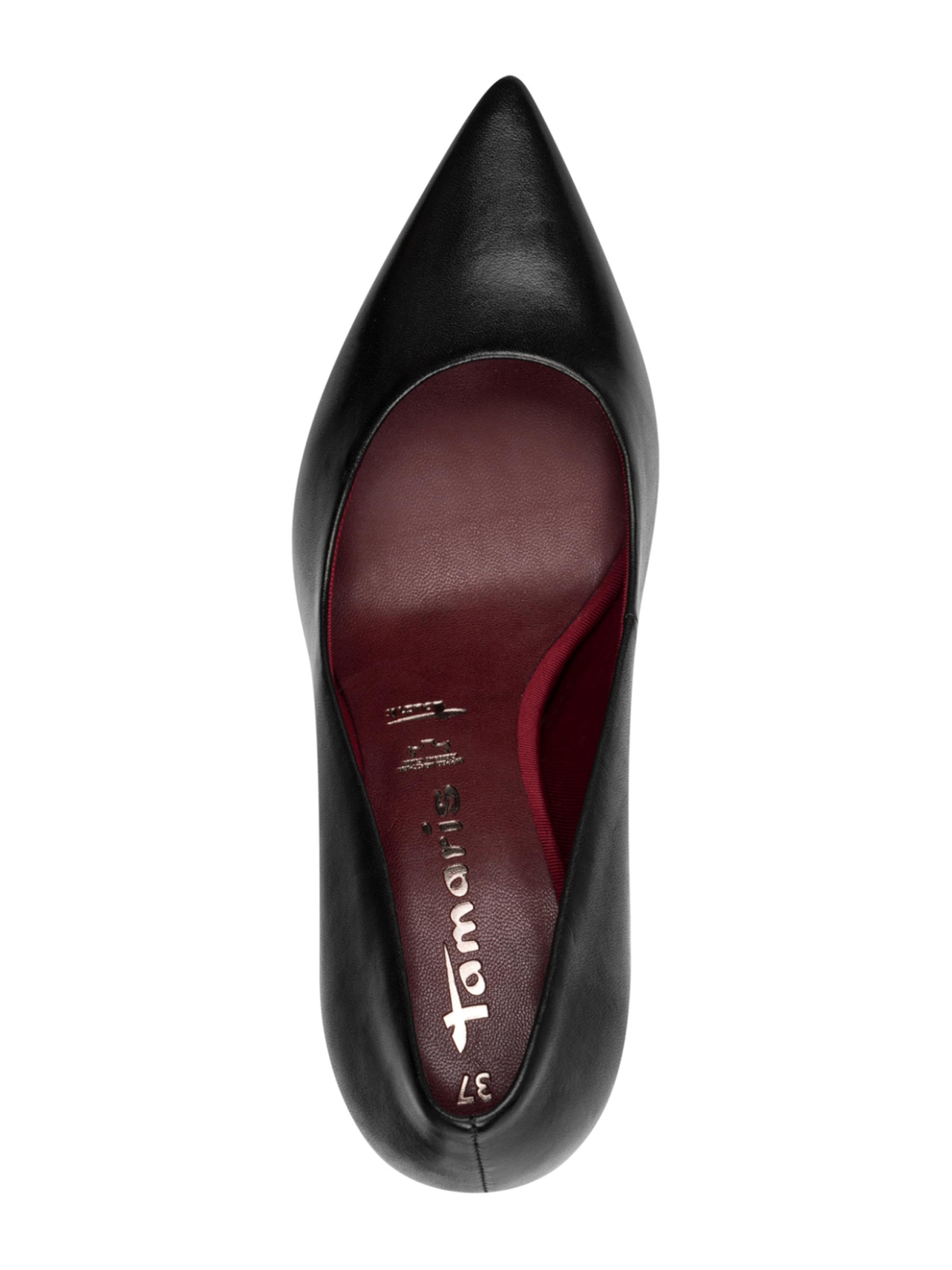 Tamaris Čevlji s peto | črna barva