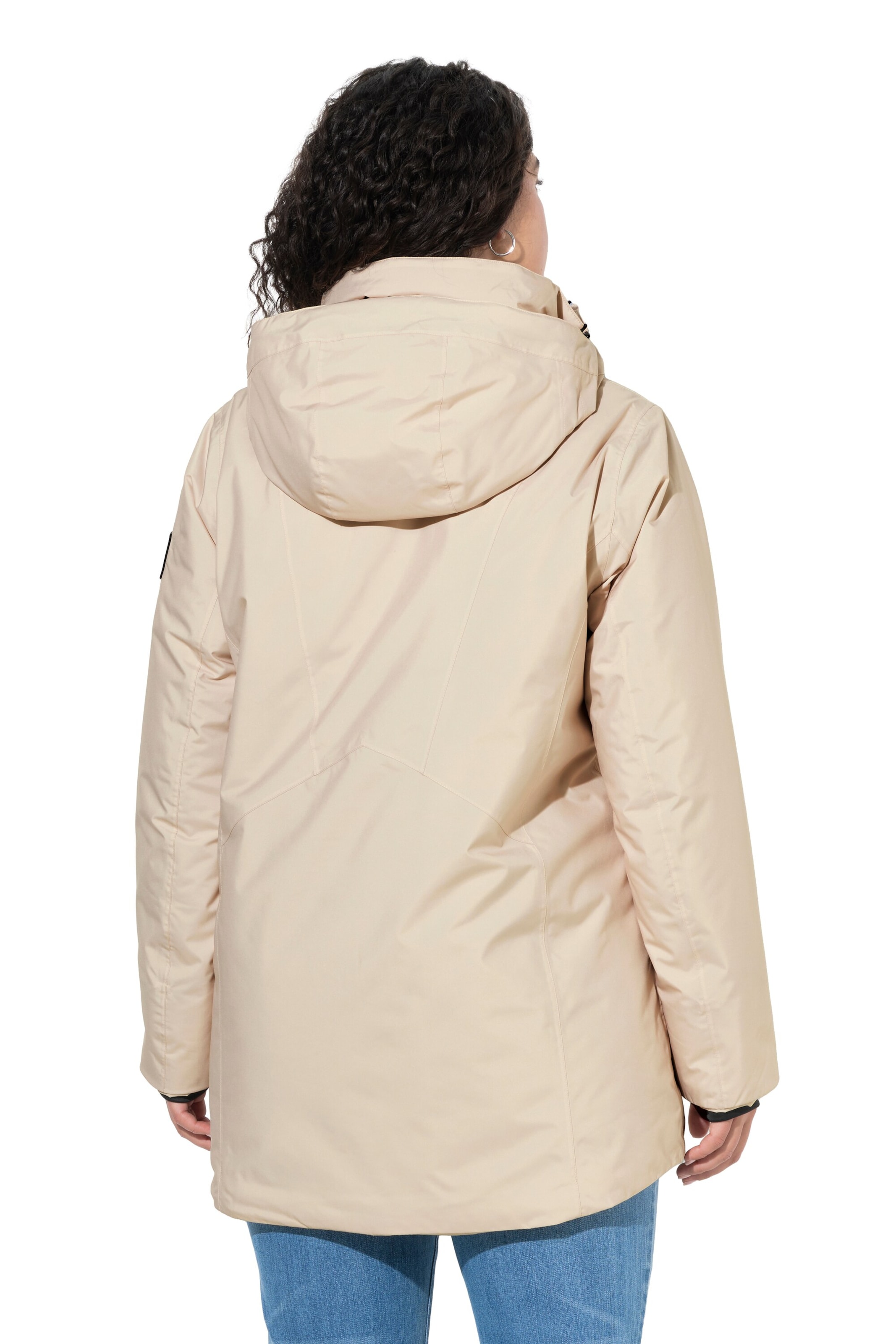 Ulla Popken Functionele jas in Beige