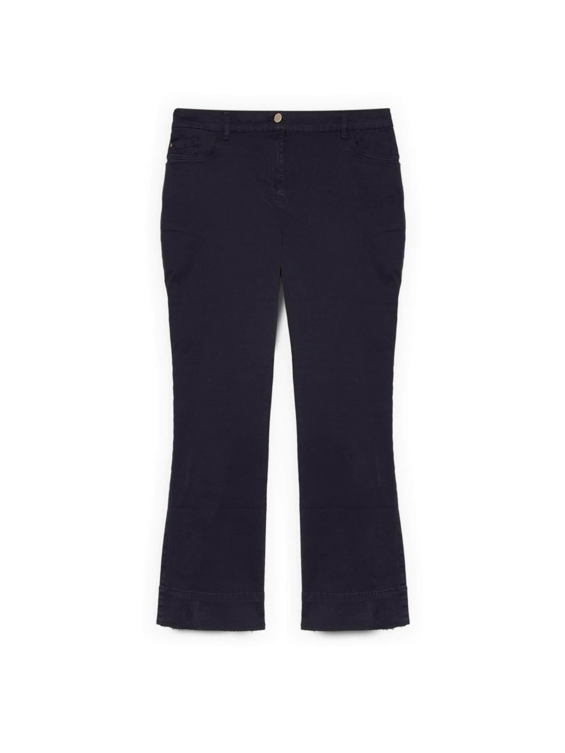 Flared Pantaloni di Fiorella Rubino in blu: frontale