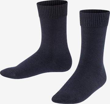 FALKE Socks 'Comfort Wool' in Blue: front