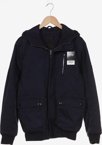 !Solid Jacket & Coat in L in Blue: front