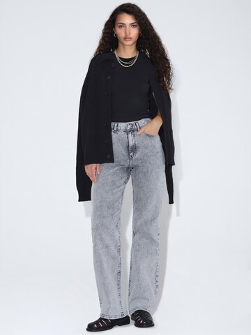 Dr. Denim Regular Jeans 'Echo High Straight' in Grey