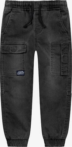 MINOTI Avsmalnet Jeans i svart: forside